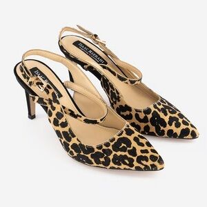 Isaac Mizrahi Leopard Print Women's Heels Size 7
